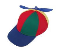 YJZQ Casquette à Hélice Casquette Base-Ball Visière Chapeau Volant Marrant Chapeau de Soleil Bonnet à visière Ajustable 51,8-54,8CM
