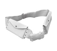 YJZQ Ceinture de pèlerins à La Mecque Homme Sac banane Blanc Sac de Taille de Ceinture Hajj et Omra avec Poches pour fixer Serviettes Ihram-120cm