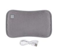 YJZQ Chauffe-Mains et Pieds Pliable Coussin Chaud - USB Bouillotte 3 Modes en Graphène Surface Flanelle Lavable Travail avec Banque d'alimentation (Non Inclus) pour Bureau Voyage