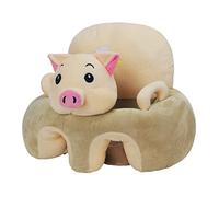 YJZQ Coussin pour Apprendre assoire Canapé Cochon pour Bébé Chaise de Protection en Peluche Mignon Siège de Soutien Jouets Canapé pour bébé 0 à 12 Mois