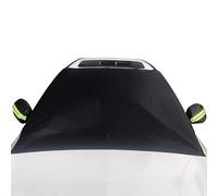 YJZQ Couverture Pare-Brise Universelle + Housse Rétroviseur Enveloppe de Protection avec 6 Blocs Magnétique Manteau de Voiture Anti-Gel pour Protège Neige/lumière de Soleil et Anti Sale 210 x 125cm