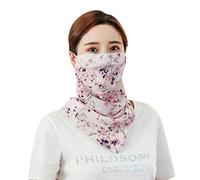 YJZQ Masque été 2 PCS Foulards Moto Bandana Unisexe Masque Coupe Vent Sport Cagoule Anti-Solaire Protège Cyclisme Séchage Rapide