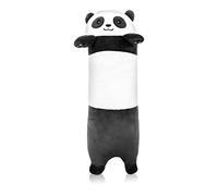 YJZQ Oreiller Côté Mignon Panda Oreiller Lombaire Oreille Long pour lit Coussin de Grossesse Poupée de Canapé Peluche Long 110CM