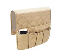 YJZQ Organisateur d'Accoudoir Canapé Chaise économie Espace Sac Suspendu Rangement de Sofa Housse de Fauteuil Sac Accoudoir pour Télécommande DVD Lunettes Boisson Collations Téléphone Magazines