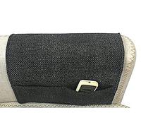 YJZQ Organisateur d'Accoudoir Rangement de fauteuil avec 4 Poches Sac de Télécommande sac suspendus canapé-lit pour Téléphone Tablette Magazine Casque Ecouteur