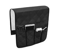 YJZQ Organiseur pour Canapé Sac à Couvre Accoudoir Pochette pour Lit Fauteuil Sac de Rangement à Suspendre Porte télécommande Lunettes Boisson