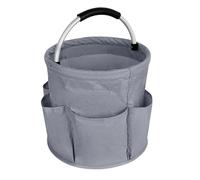 YJZQ Panier de nettoyage pliable avec poignée Sac de Rangements en Tissu Seau de transport multi poches pour Outils de Bricolage & Jardin & Salle de Bain & Plage