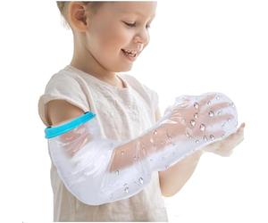 YJZQ Protège Plâtre Bras Imperméable Housse de protège plâtre Étanche Gant de Douche L'économiseur de craie pour la douche Protection Pansement sur Bras et Main