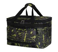YJZQ Sac Besace pour Kit d'artist Portfolios Artiste Trousse géante pour Fournitures artistiques Sacoche Mallette Peinture Boîte Rangement rétro (Vert)