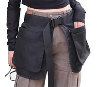 YJZQ Sac ceinture Sport Pochette Tablier de taille en toile avec poches pour Rangement Smartphone outils de jardinage Tablier à outils avec ceinture à Crochet