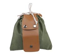 YJZQ Sacoche en Toile Sac de Taille Mode Pochette Pliable Suspendre sur Ceinture pour cueillir Fruits Champignons Sac de Porte Outil Bushcraft