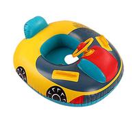 YJZQ Siège De Piscine Enfant Bouée de Piscine Bébé Siège de Bain Cool Bouée Gonflable Anneau de Natation Culotte Gonflable pour Nager Baigner (Bleu) (Orange Foncé)