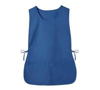 YJZQ Tablier T-shirt Tablier de Bavette Blouse Gilet à attache latérale avec poche de Rangement Unisexe Gilet pour Salon de Coiffure Cuisine Cordonnier Personnes âgées
