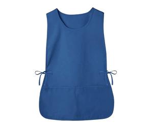 YJZQ Tablier T-shirt Tablier de Bavette Blouse Gilet à attache latérale avec poche de Rangement Unisexe Gilet pour Salon de Coiffure Cuisine Cordonnier Personnes âgées