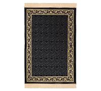 YJZQ Tapis de Prière Musulman en Chenille - Tapis de Passage Pliable, Coussin de Prier Brodée Tissée pour Mosquée 80x120cm