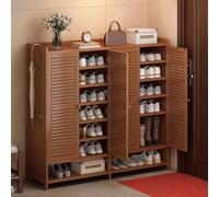 YKCITSQTR Armoire à Chaussures à 8 Niveaux avec Portes à feu à persistance.