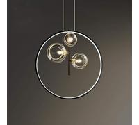 YKCITSQTR Chandelier d'escalier créatif, Lustre de personnalité, G9 + LED Nordic Modern Bubble Chandelier, Bar Lampe, Salle Spairs Chambre, Simple de Chevet de Mode. 40 * 150cm