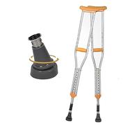 YKCITSQTR Criques pour Adultes avec Printemps d'amortissement, béquilles à poignées ergonomiques Douces, béquilles d'avant-Bras, béquilles à Pied, Support de blessure ou Chirurgie, pour Les Adultes