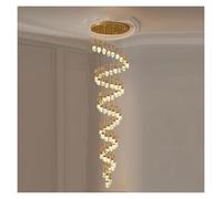 YKCITSQTR Lustre, Lustre en Cristal décorant Moderne, Pendant d'escalier, Feux de Suspension du Salon, éclairage intérieur (10 têtes)