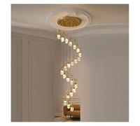 YKCITSQTR Lustre, Lustre en Cristal décorant Moderne, Pendant d'escalier, Feux de Suspension du Salon, éclairage intérieur (10 têtes)