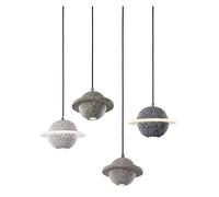 YKCITSQTR Lustre, lustres de lustres Modernes pour Lustre planète Restaurant créatif lightide Coucher Simple tête décorative Lustre Lustre d'éclairage d'éclairage, adapté à la Chambre, à