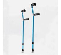 YKCITSQTR Paire de béquilles de Marche ergonomiques légères, 14 bâtons de Marche réglables de Vitesse 84-116 cm, Aide à la mobilité de la santé C'est Tellement