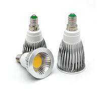 YKFengYan 10pcs AC85-265V Faible LED E14 COB Projecteur 9W 12W 15W Ampoule Spot remplacer 3 0w 50w 70W Lustre Lampe halogène (Couleur : Warm White, Taille : 9w)