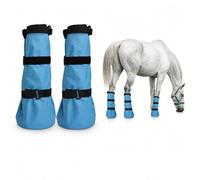 ykgsdkl Bottes Souples pour Les problèmes de Sabot | Fixation stable à 3 sangles pour un maintien sûr,Construction en PVC imperméable,Convient à la plupart des tailles de sabots