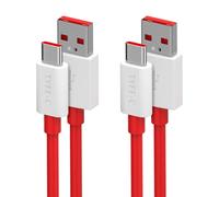 YKJ-Câble USB C OnePlus Dash Charge 1.8M/6FT [Lot de 2] Câble USB Type C Charge Rapide pour OnePlus Nord CE 2/Nord 2/Nord 2T/10 Pro/8 Pro/8/7T Pro/7 Pro/6T/6/5T/5/3T/3, SUPERVOOC Charge pour OPPO