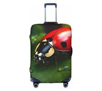 YKJJFVZ Belle housse de protection pour valises à motif coccinelle, élégante et protectrice pour bagages, blanc, Small