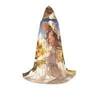 YKJJFVZ Cape médiévale et Renaissance avec capuche « You Are My Sunshine » - Imprimé tournesol - Costume de magicien, de vampire et d'Halloween