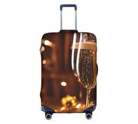 YKJJFVZ Housse de protection élégante et protectrice pour valise, motif tasse de vin, blanc, Small