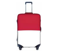 YKJJFVZ Housse de protection élégante et protectrice pour valises Motif drapeau de la Caroline du Nord, blanc, X-Large