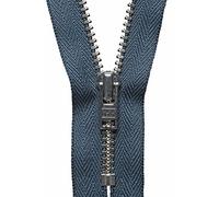 YKK Fermeture éclair à Verrouillage Automatique, Métal, Non Gris Anthracite 579, 23 cm Length