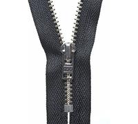 YKK Fermeture éclair à Verrouillage Automatique, Métal, Non Noir 580, 15 cm Length