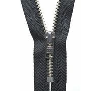 YKK Fermeture éclair à Verrouillage Automatique, Métal, Non Noir 580, 18 cm Length