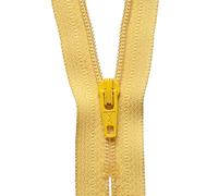 YKK Fermeture éclair en Spirale, Métal Nylon, Non 1 Or Jaune, 25 cm Length