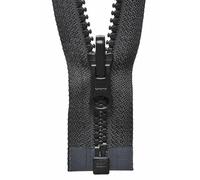 YKK Fermeture Éclair réversible n°580 Noir Longueur 66 cm