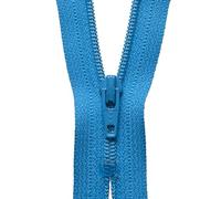 YKK Zippé à bobine n°162 Bleu foncé Longueur 25 cm