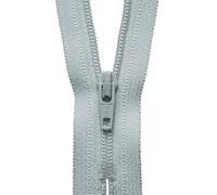 YKK Zippé à bobine n°574 Gris pâle Longueur 51 cm