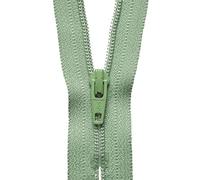 YKK Zippé spirale n°100 Sauge Longueur 10 cm