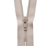 YKK Zippé spirale N°185 Biscuit Longueur 18 cm