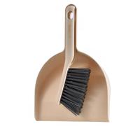 YKKJ Mini Pelle de Nettoyage，Ensemble Brosse Portable，Ensemble Mini Pelle et balayette，pour Dessus Table,Outils Nettoyage.(Couleur Abricot)