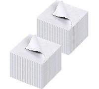YKKJ Tissu de Nettoyage de Bijoux Chiffon à Polir 50 Pièces Chiffon de Polissage pour Argent Sterling Gold Platinum 8 x 8 cm,Gris