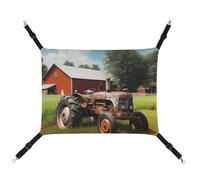 YKLBV Breathable Company Hamac imprimé tracteur agricole pour animal domestique - Solution peu encombrante pour chats, chiens et petits animaux de compagnie - Confort n'importe où