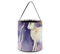 YKLBV [Dimensions : 20 x 21 x 18 cm (l x L) - Sacs à bonbons imprimés - Réutilisables pour les fêtes et les cadeaux