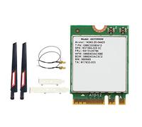 Yklhsocneg AX210 AX210NGW Carte WiFi+Antenne WIFI 6E Bluetooth 5.2 2.4Ghz 5Ghz 3000Mbps M.2 Adaptateur Sans 802.11Ax Carte Réseau