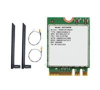 Yklhsocneg AX210NGW Carte WiFi+2XAntenne WIFI 6E Bluetooth 5.2 2.4Ghz 5Ghz 3000Mbps M.2 Adaptateur Sans Fil 802.11Ax Carte Réseau AX210 Carte WiFi Adaptateur Sans Fil