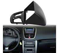 Yklhsocneg Cadre audio de voiture de 22,9 cm, panneau d'autoradio, GPS, panneau de navigation DVD, cadre pour 207 2009-2013