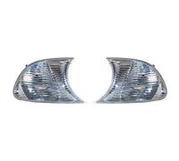 Yklhsocneg Feu Indicateur Clignotant et Lampe de Stationnement Transparente pour - E46 Série 3 Coupé 1999-2001 63126904307 63126904308